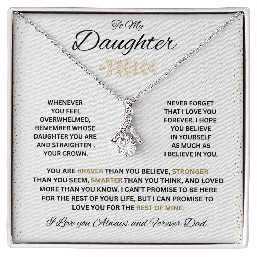 To My Daughter - Alluring Beauty necklace