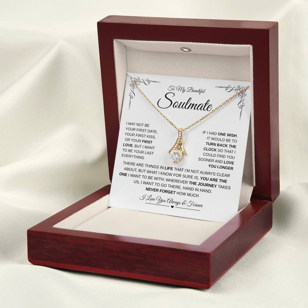 My Beautiful Soulmate –Alluring Beauty necklace - Romantic Gift