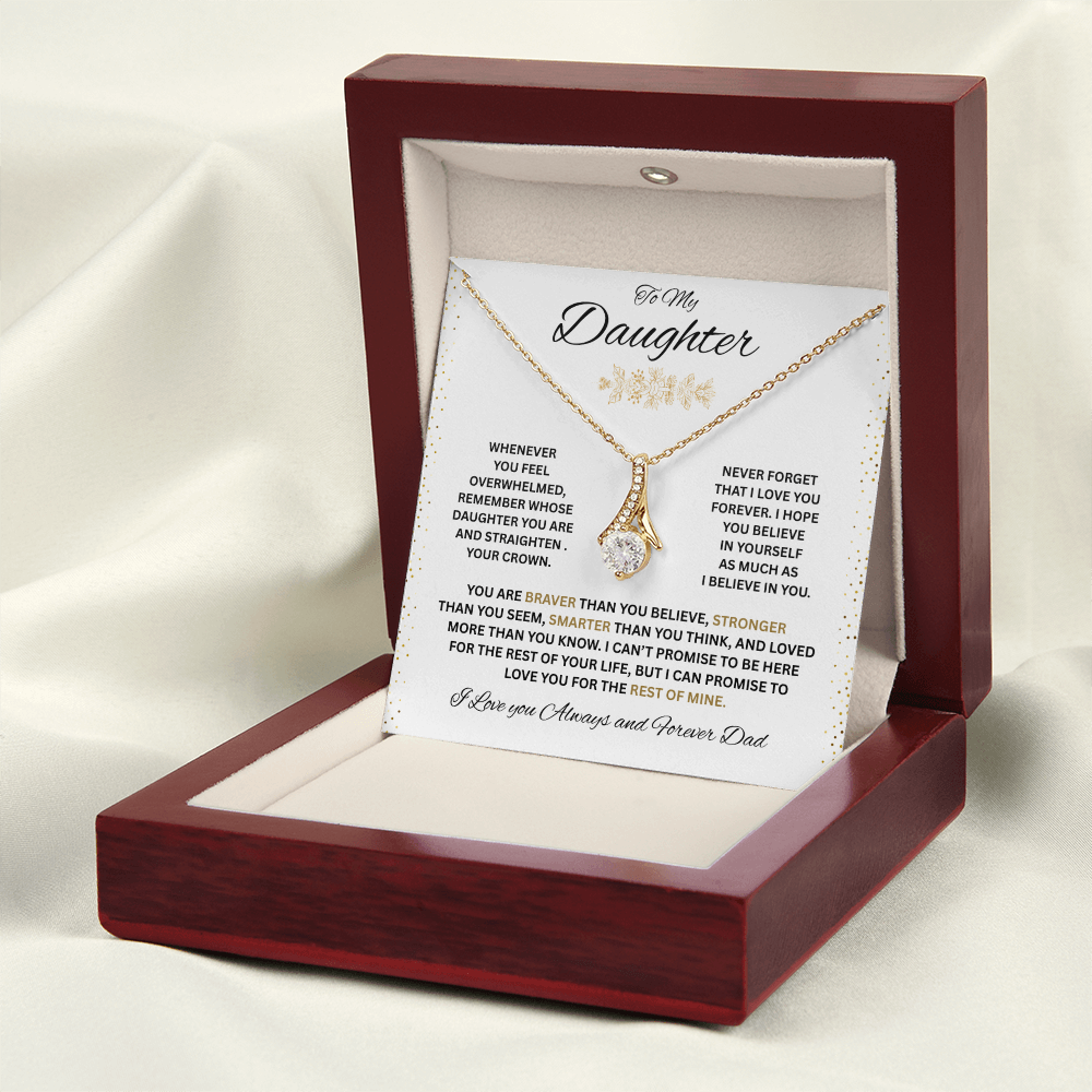 To My Daughter - Alluring Beauty necklace