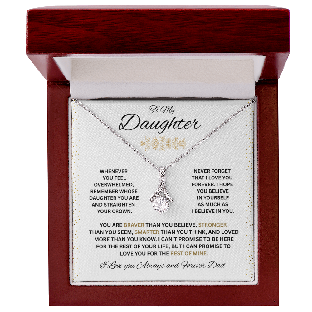 To My Daughter - Alluring Beauty necklace