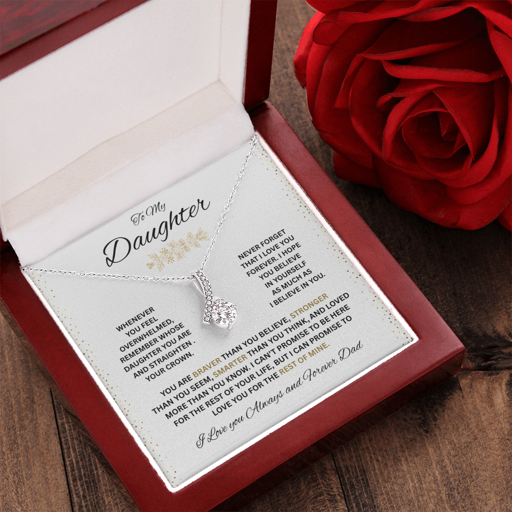 To My Daughter - Alluring Beauty necklace