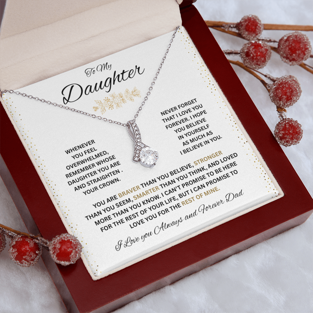To My Daughter - Alluring Beauty necklace