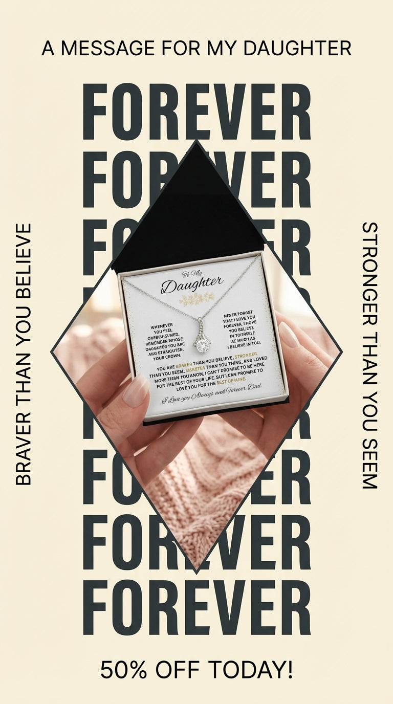 To My Daughter - Alluring Beauty necklace