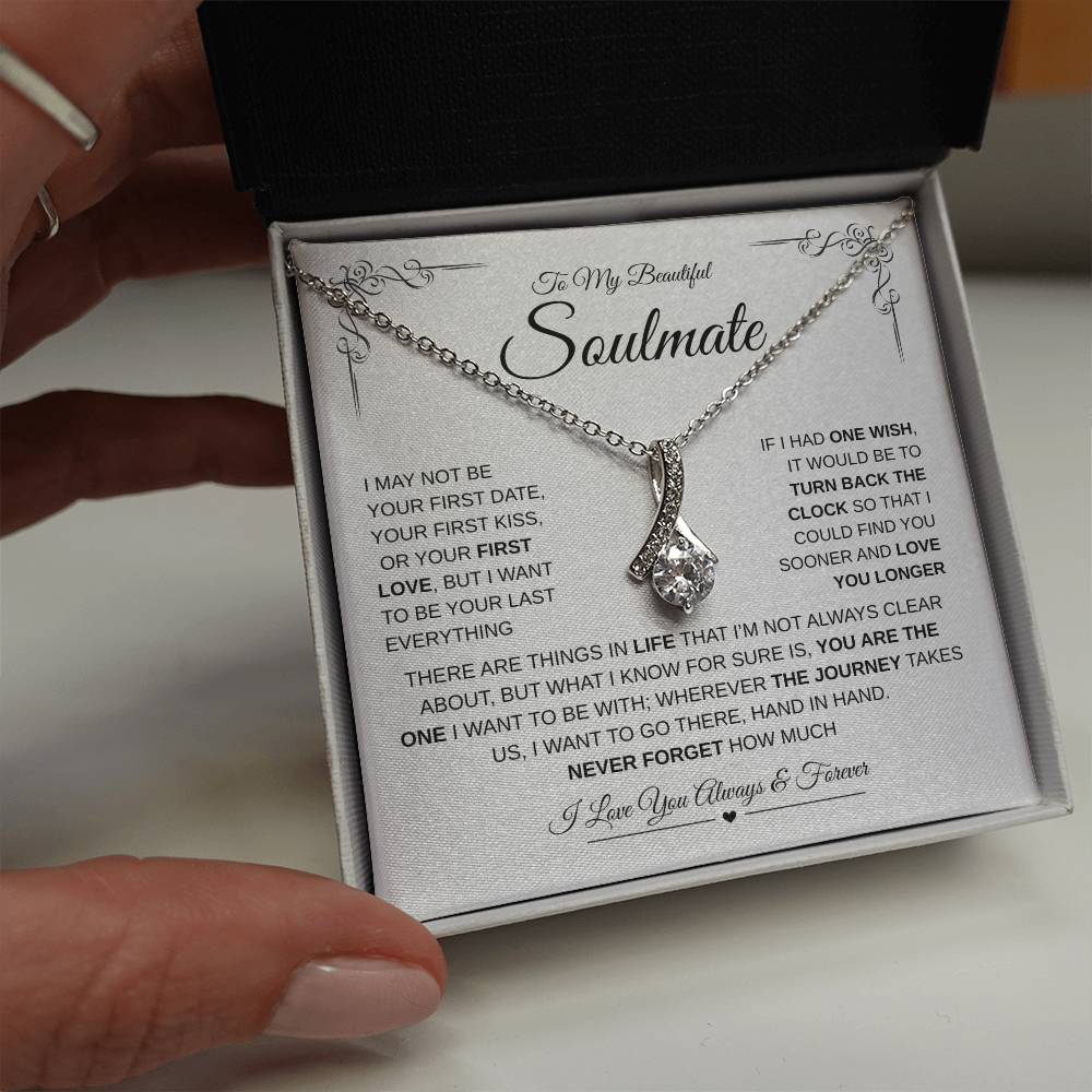 My Beautiful Soulmate –Alluring Beauty necklace - Romantic Gift