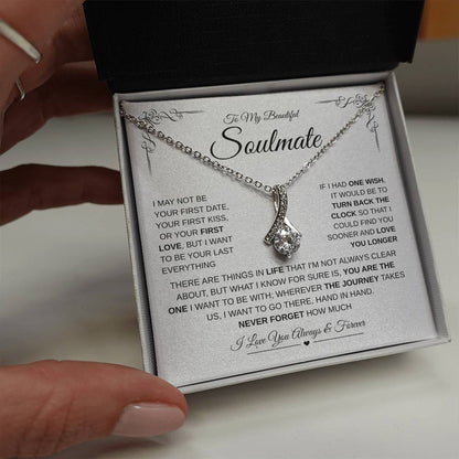 My Beautiful Soulmate –Alluring Beauty necklace - Romantic Gift