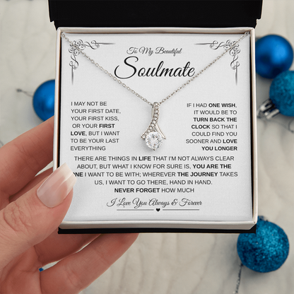 My Beautiful Soulmate –Alluring Beauty necklace - Romantic Gift