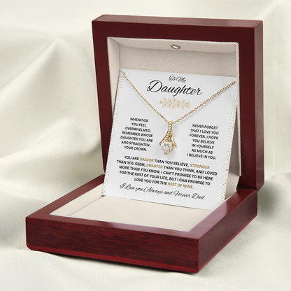 To My Daughter - Alluring Beauty necklace