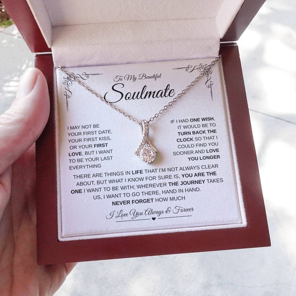 My Beautiful Soulmate –Alluring Beauty necklace - Romantic Gift