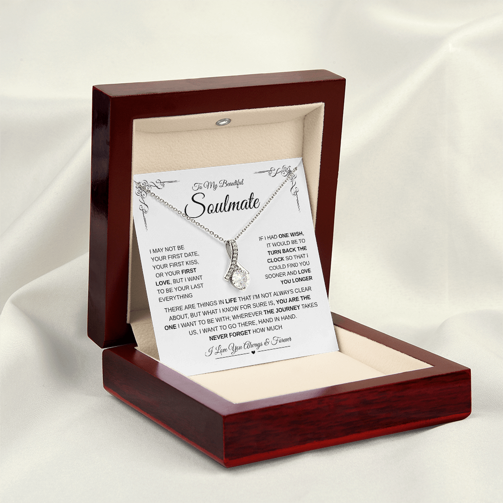 My Beautiful Soulmate –Alluring Beauty necklace - Romantic Gift