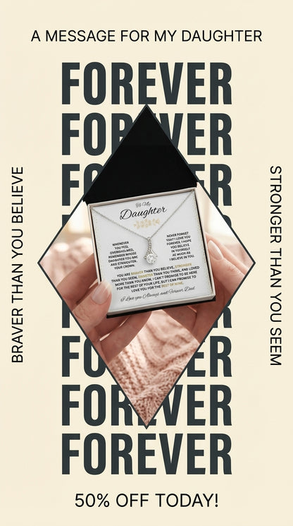 To My Daughter - Alluring Beauty necklace